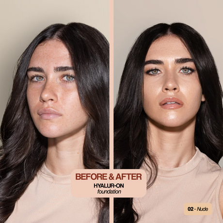 Fondotinta Bio Hyalur-On Foundation 02 Nude