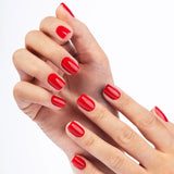 Flex Gel Press Ons Bold Red Short Square