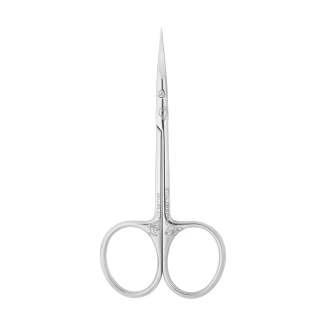 Forbici professionali per cuticole con punta a gancio EXCLUSIVE 23 TYPE 1 FIOR DI MAGNOLIA