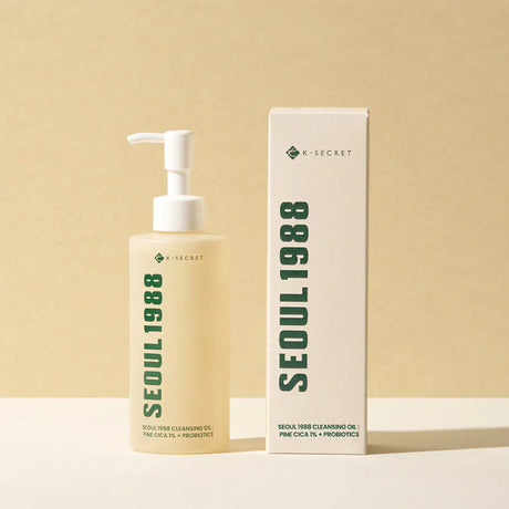 Seoul 1988 Cleansing Oil Pine Cica 1% + Probiotics Olio Detergente Viso