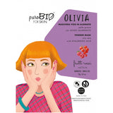 Maschera Viso Peel Off Olivia Frutti Rossi