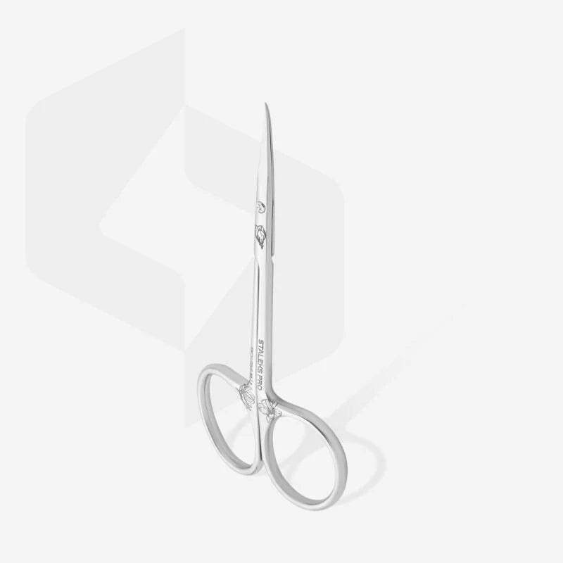 Forbici professionali per cuticole con punta a gancio EXCLUSIVE 21 TYPE 1 Magnolia