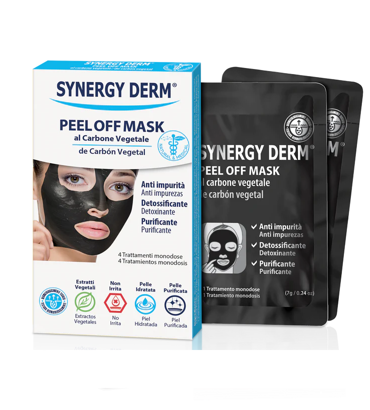 Synergy Derm Peel Off Mask - 4 trattamenti monodose